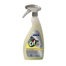 Cif Prof. Power Cleaner Degreaser conc. erőteljes tisztító-, és zsíroldószer koncentrátum 750ml Cif Prof. Power Cleaner Degreaser conc. erőteljes tisztító-, és zsíroldószer koncentrátum 750ml