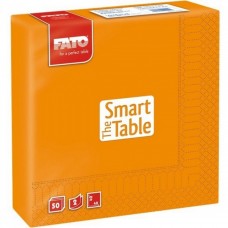 Fato Smart Table narancssárga szalvéta 33x33cm 2rtg.24 cs Fato Smart Table narancssárga szalvéta 33x33cm 2rtg.24 cs