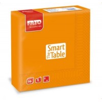 Fato Star sárga színű textilhatású szalvéta 38x38cm 2rtg.
