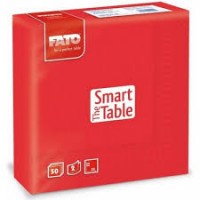 Fato Smart Table piros színű szalvéta 33x33cm 2rtg. 24 cs