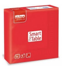 Fato Smart Table piros színű szalvéta 33x33cm 2rtg. 24 cs