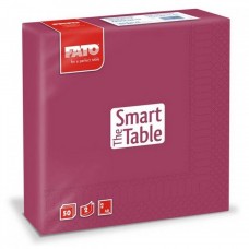 Fato Smart Table bordó szalvéta 33x33cm 2rtg.24 cs.