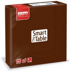 Fato Smart Table csokoládé barna szalvéta 33x33cm 2rtg.24 cs.