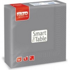 Fato Smart Table szürke szalvéta 33x33cm 2rtg.24 cs