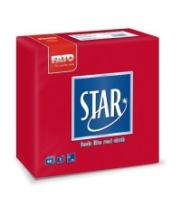 Fato Star piros textilhatású szalvéta 38x38cm 2rtg. Fato Star piros textilhatású szalvéta 38x38cm 2rtg.