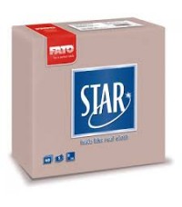 Fato Star galambszürke textilhatású szalvéta 38x38cm 2rtg.