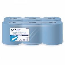 LUCART STRONG L-ONE MAXI BLUE 450 Tekercses törlőkendő,kék kéztörlő papír