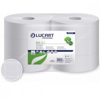 LUCART ECO 28 J Nagytekercses toalettpapír 2rtg.6 tek.Környezetbarát