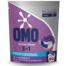 OMO Prof. Active Clean környeztbarát mosókapszula 80db fehér és színes ruhákhoz OMO Prof. Active Clean környeztbarát mosókapszula 80db fehér és színes ruhákhoz