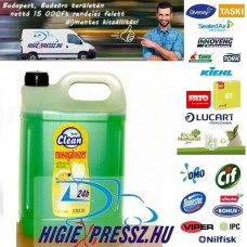 Clean (TIS) mosogatószer (5l) Citrom illatú