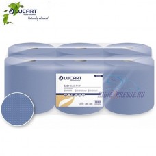 LUCART EASY BLUE 19 CF Tekercses kéztörlő papír kék 6 tek.