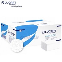 LUCART STRONG V150 V-hajtogatott kéztörlő hófehér 20cs. LUCART STRONG V150 V-hajtogatott kéztörlő hófehér 20cs.