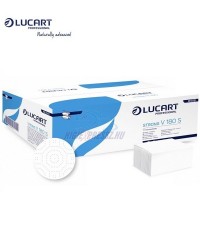 LUCART STRONG V 180S V-hajtogatott kéztörlő hófehér 18cs.