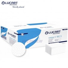LUCART STRONG V 180S V-hajtogatott kéztörlő hófehér 18cs.