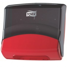Tork W hajtogatott törlőpapír adagoló piros-fekete