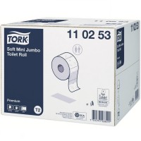 Tork Mini Jumbo toalettpapír Premium Soft extra fehér 2 rtg.12 tek. Tork Mini Jumbo toalettpapír Premium Soft extra fehér 2 rtg.12 tek.