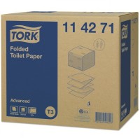 Tork hajtogatott toalettpapír Advanced Folded 2rtg.36cs.