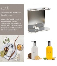 LAPE adagoló fali konzol 2 db-os, rozsdamentes, zárható