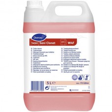 Diversey TASKI Sani Clonet 5L WC-kagyló piszoár tisztítószer Diversey TASKI Sani Clonet 5L WC-kagyló piszoár tisztítószer
