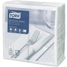 Tork szalvéta fehér Dinner Soft 39x39cm 3 rtg. Tork szalvéta fehér Dinner Soft 39x39cm 3 rtg.