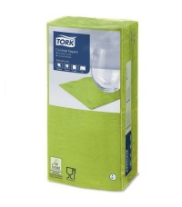 Tork koktélszalvéta lime, 24x24cm 2rtg.  12 csg