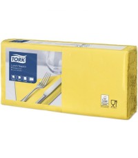 Tork szalvéta sárga Lunch 33x33cm 2rtg.