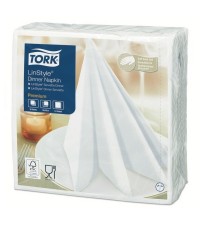 Tork LinStyle(R) szalvéta fehér Dinner 39x39cm 1 rtg.