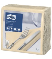 Tork szalvéta csontszínű Dinner 39x39cm 2rtg.